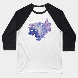 Angry Uterus And Its Middle Finger Baseball T-Shirt